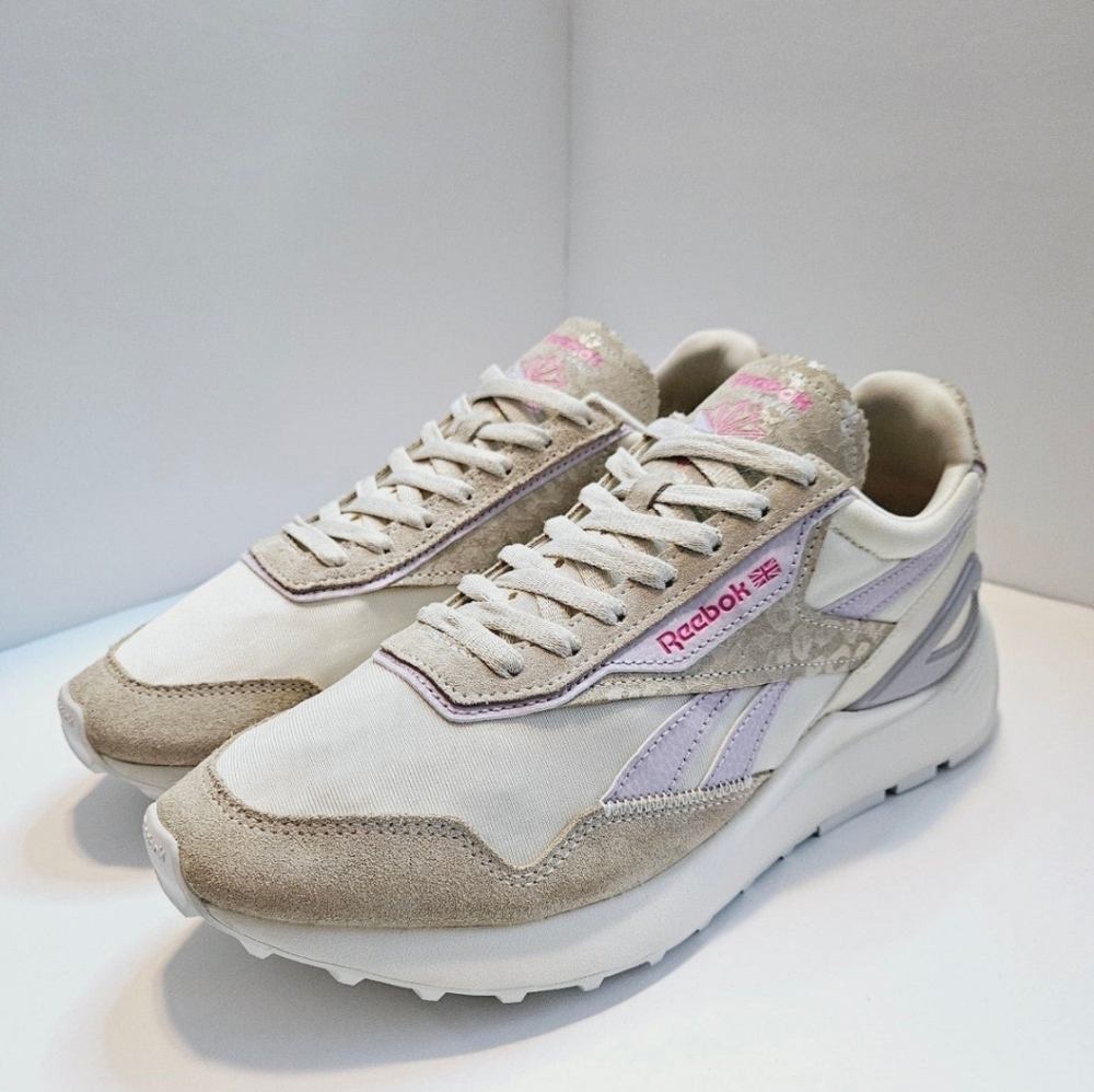 Reebok Classic Legacy AZ Womens Low Alabaster Leopard GZ3635 Shoes Size 11 - Picture 2 of 11